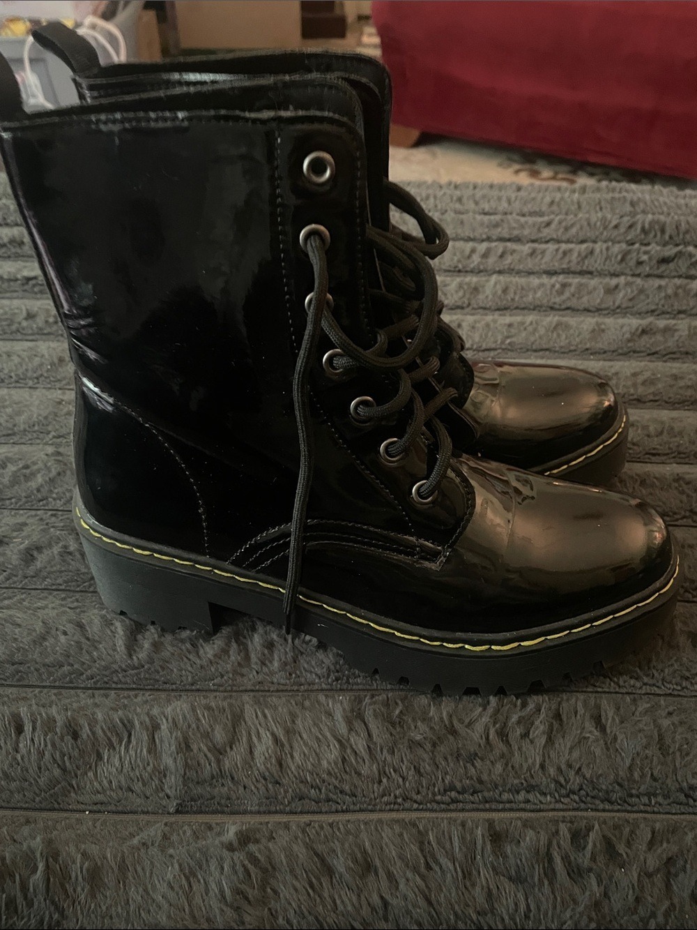 Charles Albert Combat Boots 10